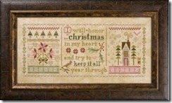 Hearts & Holly Mystery Sampler by Lizzie Kate
